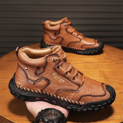 💥Last day deals 70% OFF💥Men's Hand-Sewn Composite toe Cowhide Shoes Casual Shoes