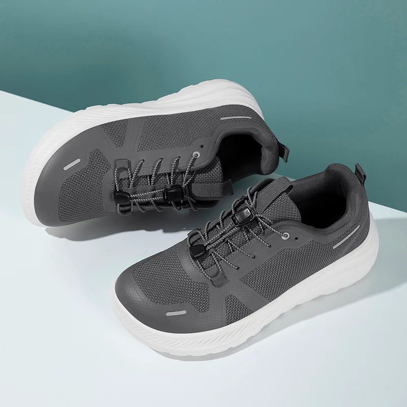 ⏰Limited Time Sale 70% OFF - Men's Premium Mesh Walking Shoes - Lace-Up Design, Cushioned Comfort, Spacious Toe Box, Supportive Arch