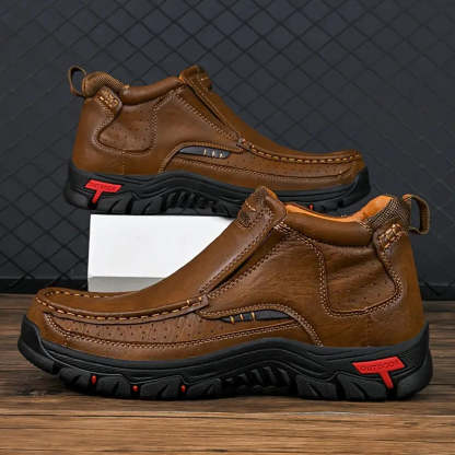 Early Fall Kickoff: 50% OFF❤️ Waterproof Non-Slip Ankle Boots for Men – Comfort Orthopedic Outdoor Shoes