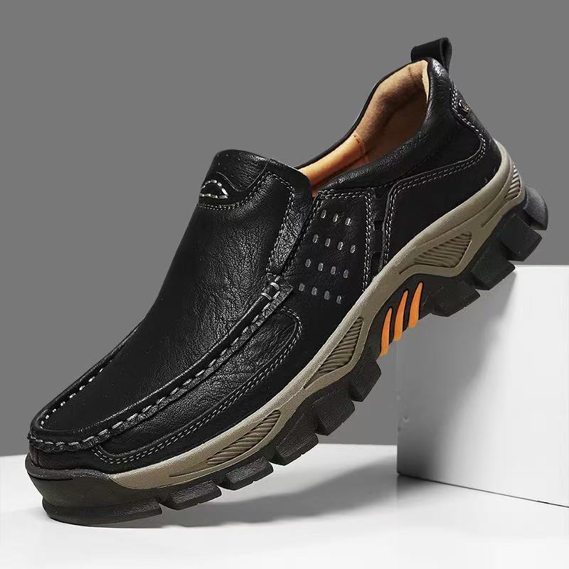 ⏰Last Day! 45% OFF  🔥Solesocietyhub® Men's Handmade Genuine Leather Orthopedic Walking Shoes