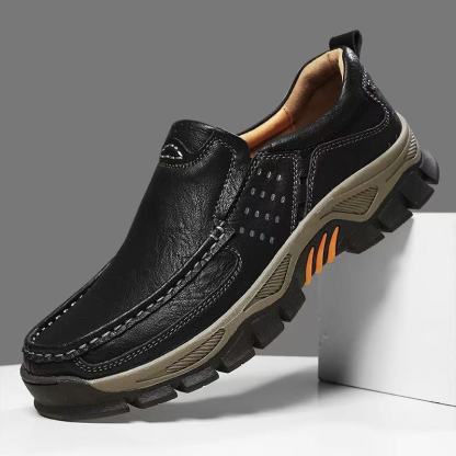 ⏰Last Day! 45% OFF  🔥Solesocietyhub® Men's Handmade Genuine Leather Orthopedic Walking Shoes