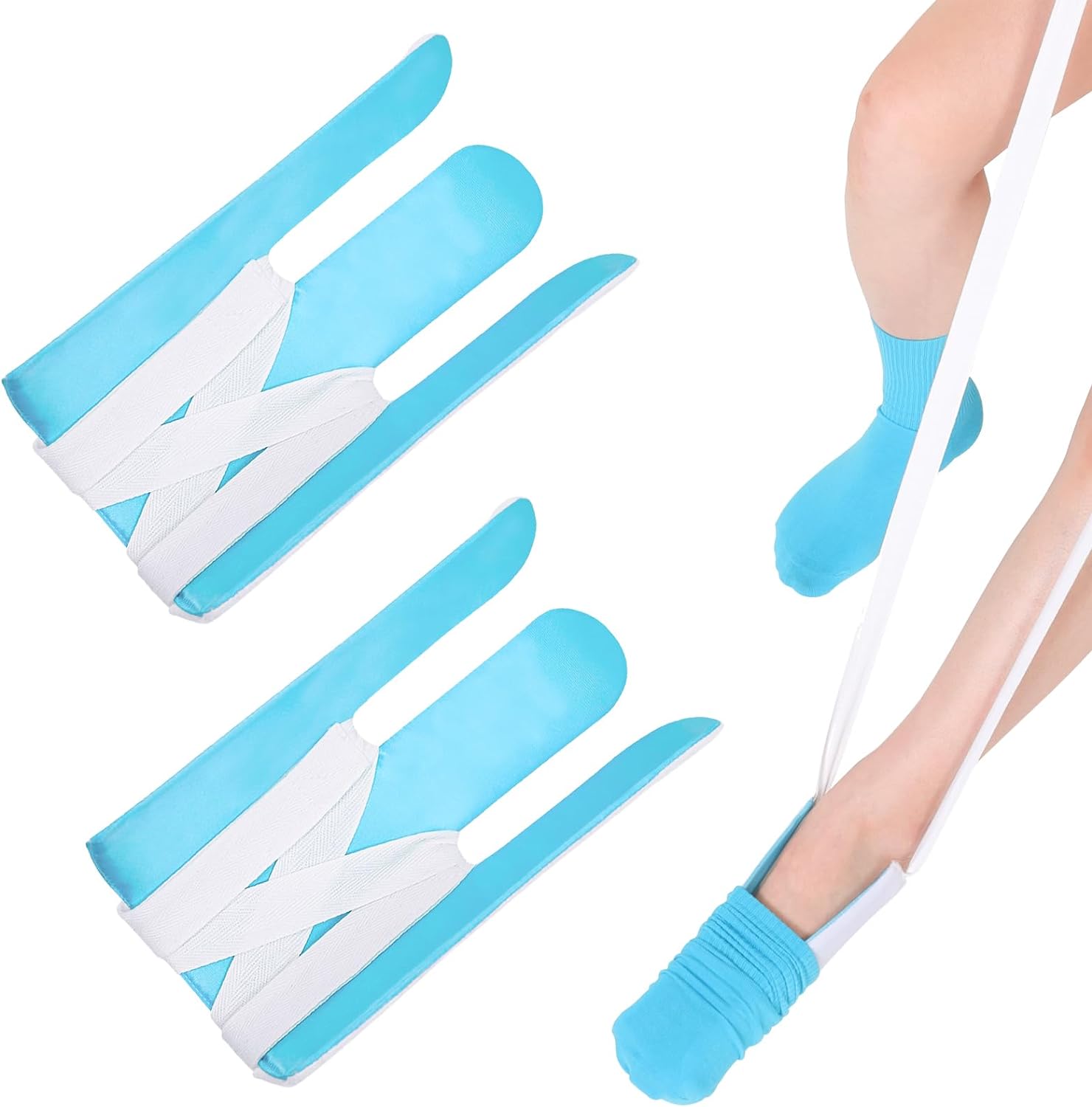 ✨No more bending down to put on socks--Sock Puller