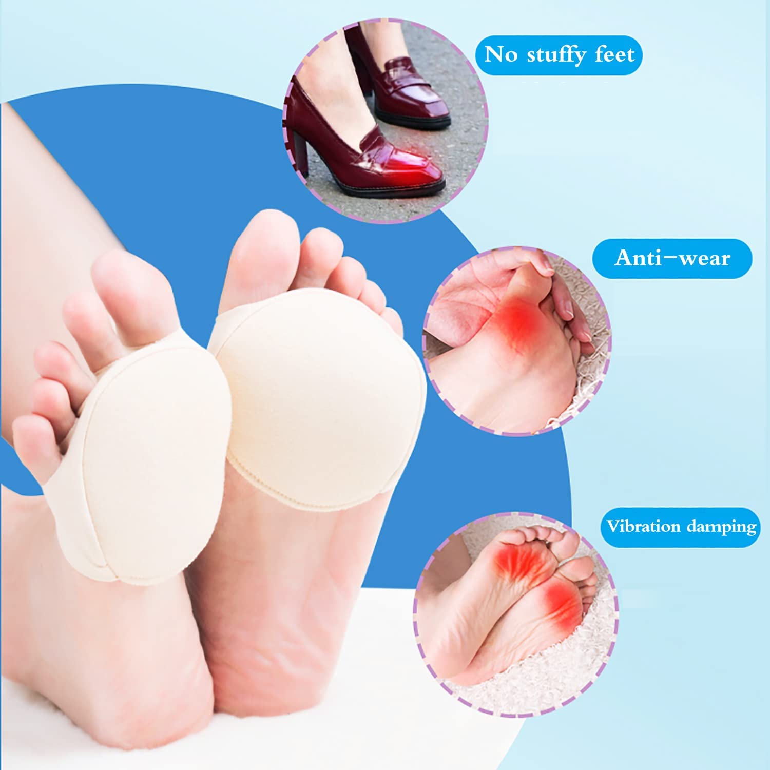 ✨The best companion for high heels--Forefoot Pads