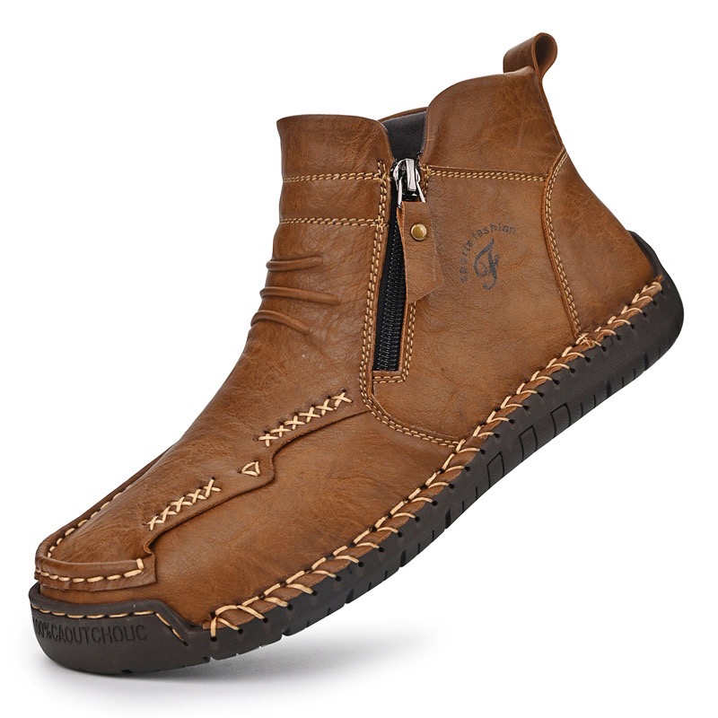 ⏰Last Day! 49% OFF 🔥GARB®Men's Handmade Cowhide Orthopedic Boots