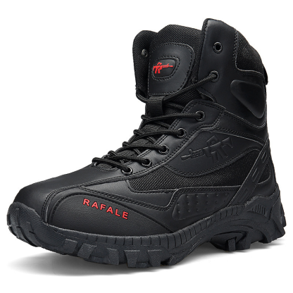 (🎖️MEMORIAL DAY SALE - 70% OFF) Men Warm Winter Snow Boots Waterproof Non-Slip Work Combat Boots