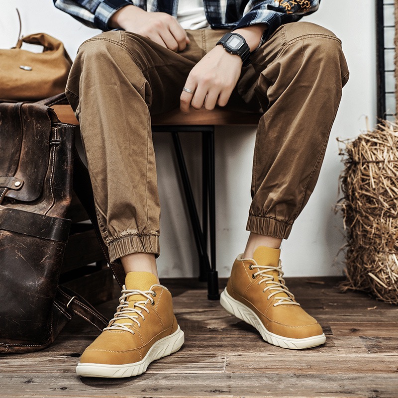 ⏰Last Day! 45% OFF 🔥Solesocietyhub®Men's Handcrafted Cowhide Orthopedic Boots