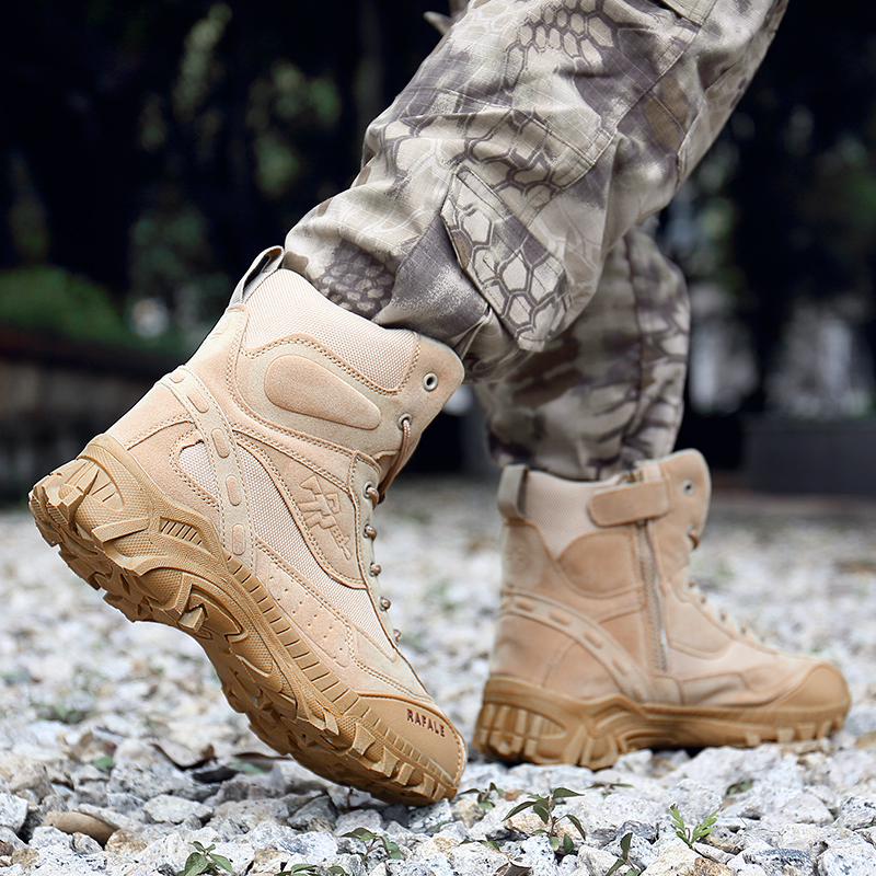 (🎖️MEMORIAL DAY SALE - 70% OFF) Men Warm Winter Snow Boots Waterproof Non-Slip Work Combat Boots