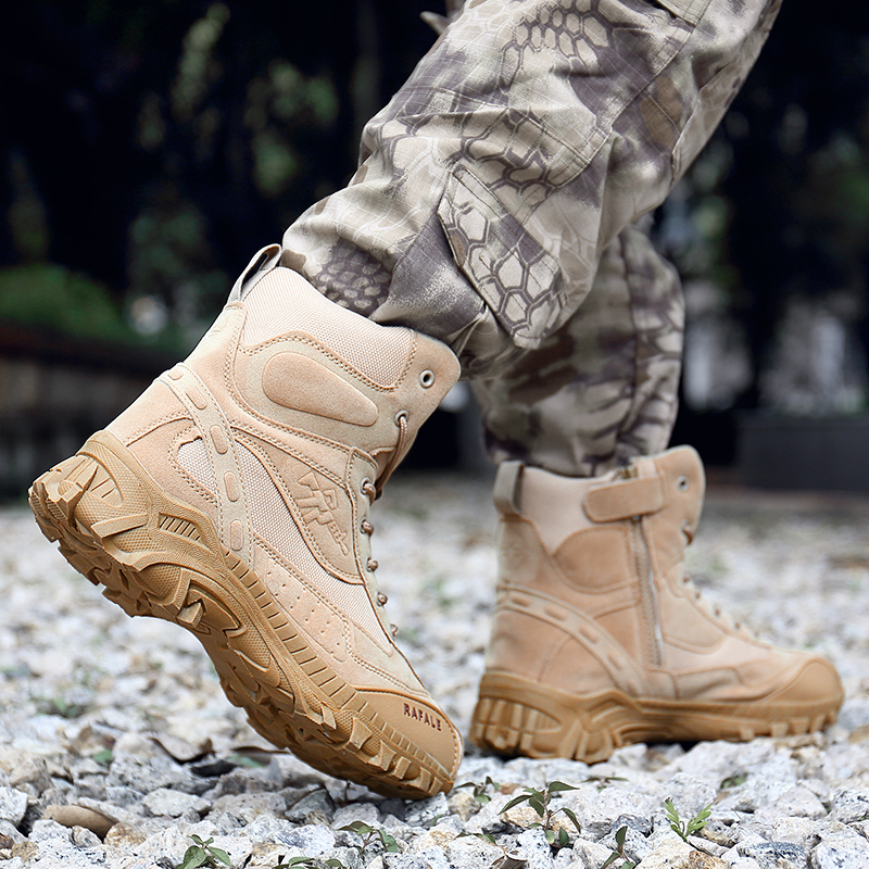 (🎖️MEMORIAL DAY SALE - 70% OFF) Men Warm Winter Snow Boots Waterproof Non-Slip Work Combat Boots
