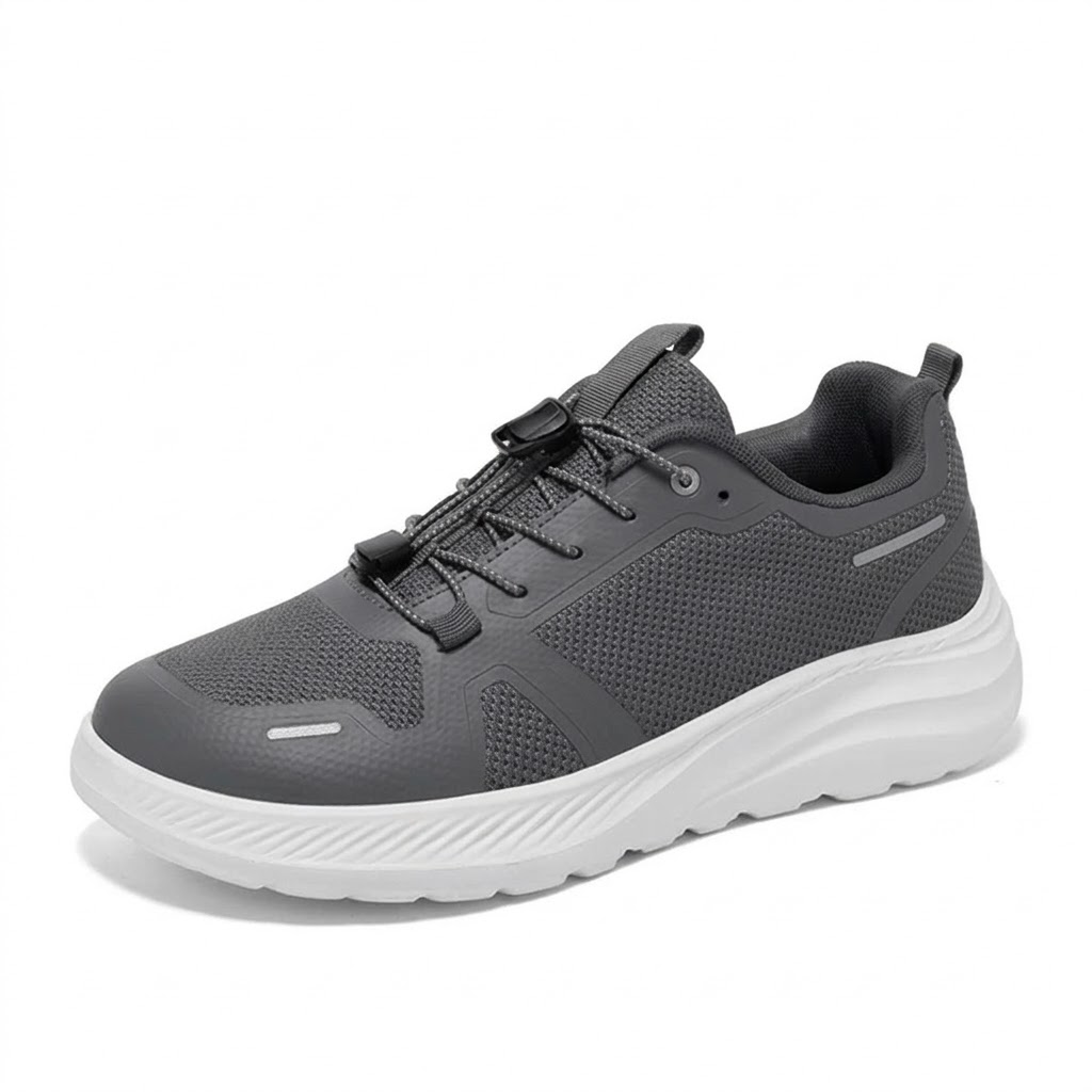 ⏰Limited Time Sale 70% OFF - Men's Premium Mesh Walking Shoes - Lace-Up Design, Cushioned Comfort, Spacious Toe Box, Supportive Arch