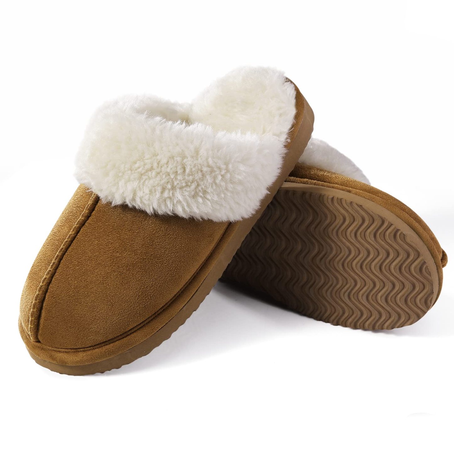 Fuzzy Winter Memory Foam Slippers
