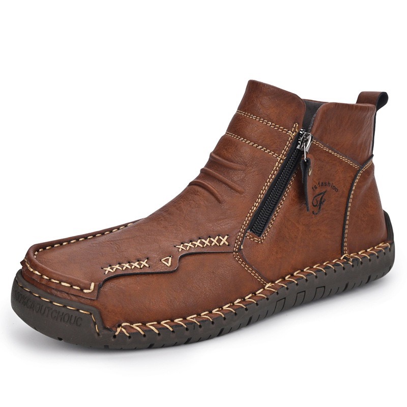 ⏰Last Day! 49% OFF 🔥GARB®Men's Handmade Cowhide Orthopedic Boots