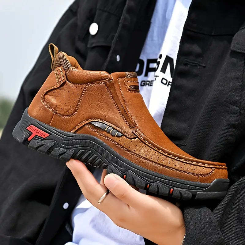 Early Fall Kickoff: 50% OFF❤️ Waterproof Non-Slip Ankle Boots for Men – Comfort Orthopedic Outdoor Shoes