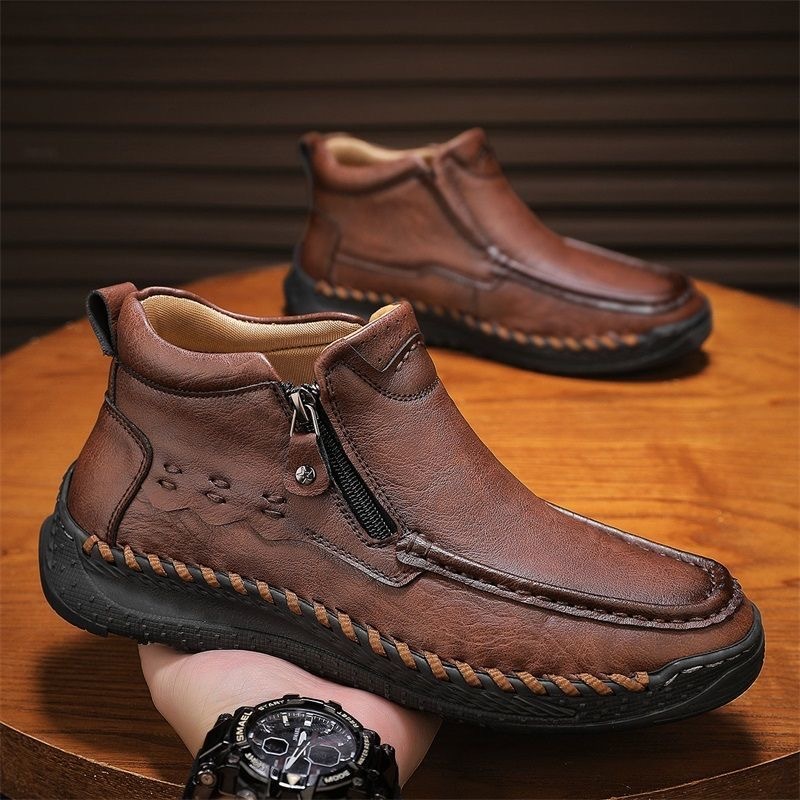⏰Last Day! 45% OFF 🔥SOLESOCIETYHUB® Men's Handmade Genuine Leather Orthopedic Boots