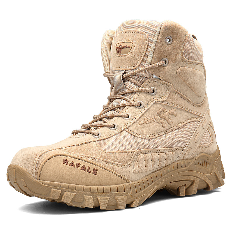 (MEMORIAL DAY SALE - 70% OFF) Men Warm Winter Snow Boots Waterproof Non-Slip Work Combat Boots
