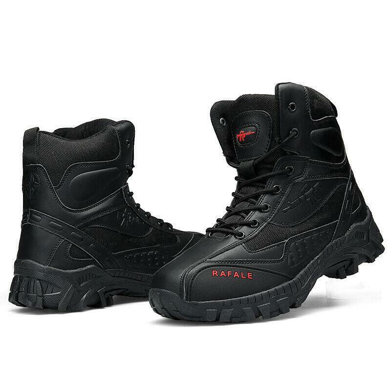 (🎖️MEMORIAL DAY SALE - 70% OFF) Men Warm Winter Snow Boots Waterproof Non-Slip Work Combat Boots