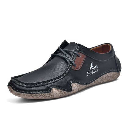 ✨ NEW ARRIVAL: 50% OFF | Men's Vintage Hand-Stitched Leather Driving Loafers