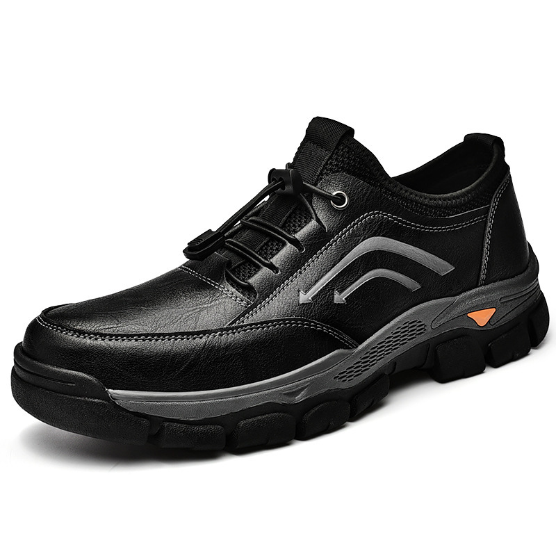 Solesocietyhub®Men's handmade genuine leather drawstring slip-on orthopedic shoes