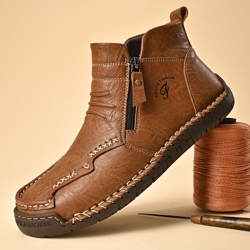 ⏰Last Day! 49% OFF 🔥GARB®Men's Handmade Cowhide Orthopedic Boots