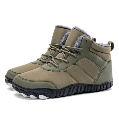 SnugStride - Non-slip & Carbon Fiber Waterproof Winter Barefoot Shoes (Unisex)