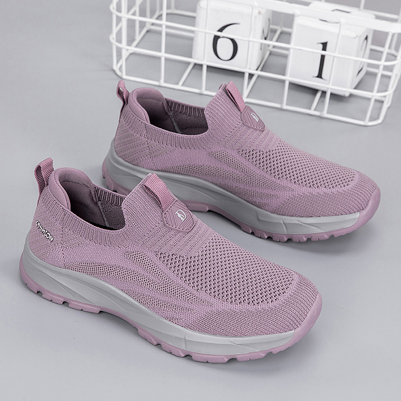 ⏰LAST DAY - 50% OFF🛒 Men's Orthopedic Slip-On Knit Sneakers  – Breathable Mesh Comfort Walking Shoes, Lightweight & Supportive, Easy On/Off Casual Shoes for All-Day Pain Relief