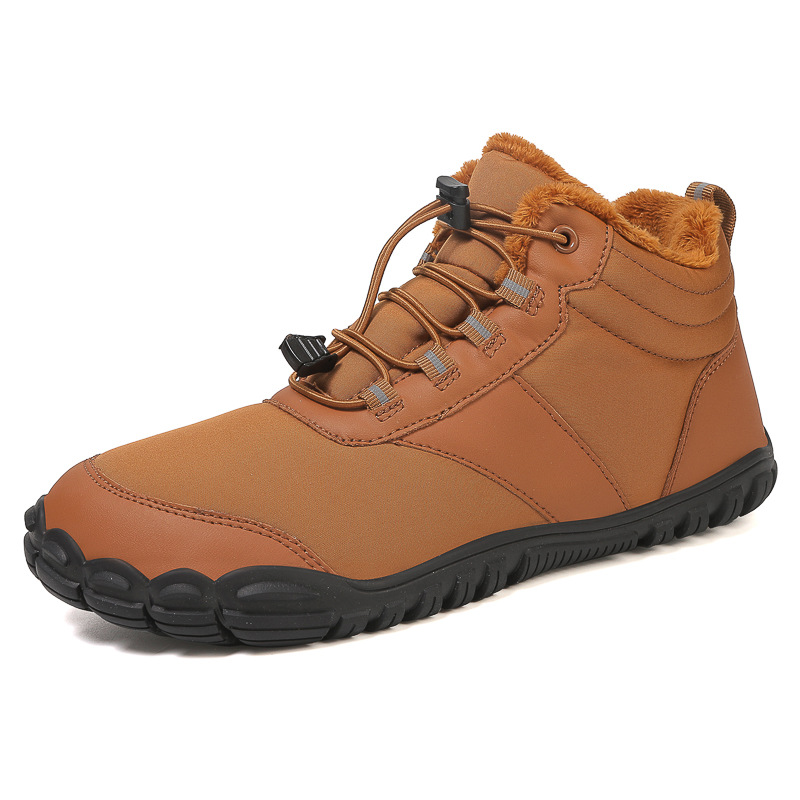 ❄️FrostLuxe- Non-slip & Carbon Fiber Waterproof Winter Barefoot Shoes (Unisex)