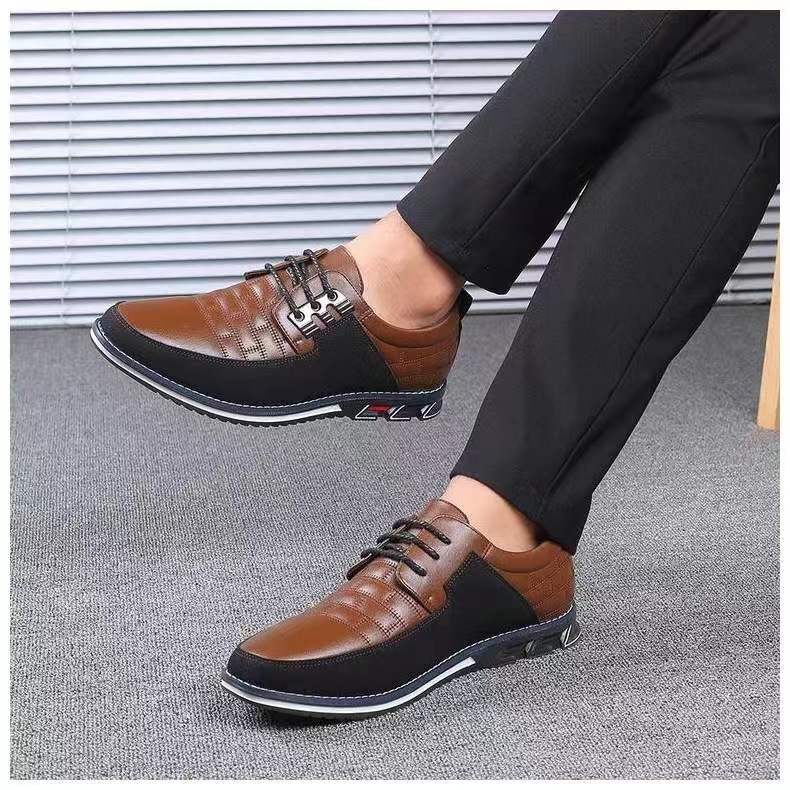 Solesocietyhub™ Orthopedic Leather Shoes