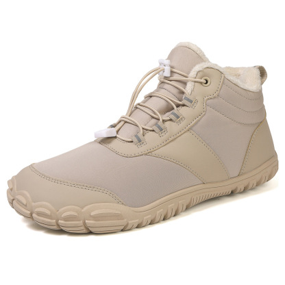 ❄️FrostLuxe- Non-slip & Carbon Fiber Waterproof Winter Barefoot Shoes (Unisex)