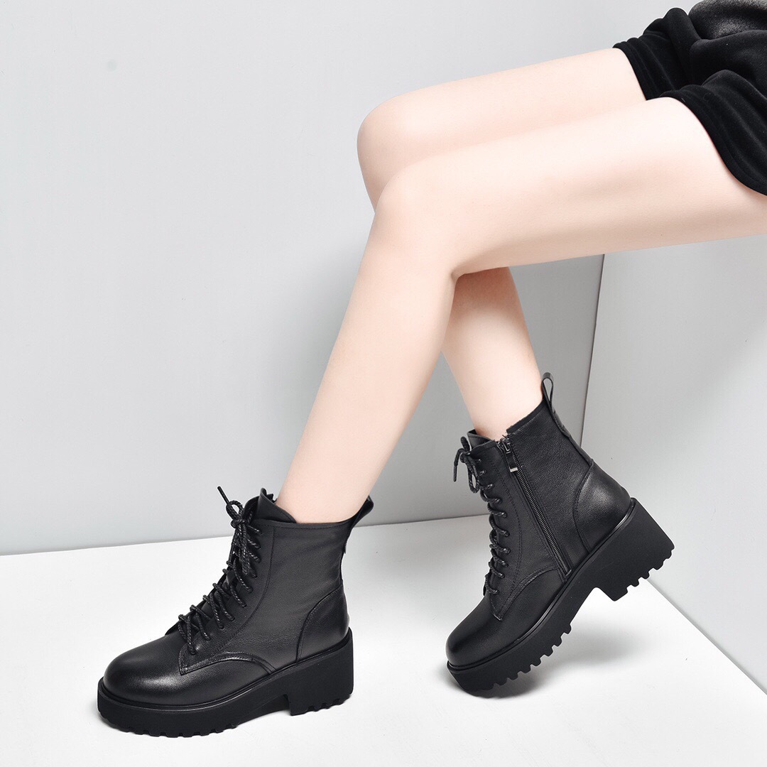 💥Last day deals 50% OFF💥bestselling💥Women's Casual Versatile Genuine Leather Boots