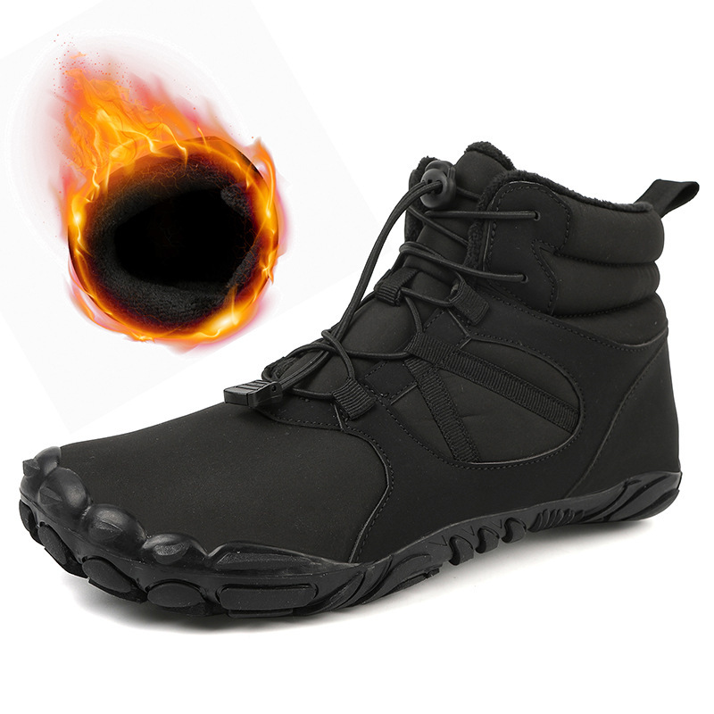 ❄️PolarPace- Non-slip & Carbon Fiber Waterproof Winter Barefoot Shoes (Unisex)