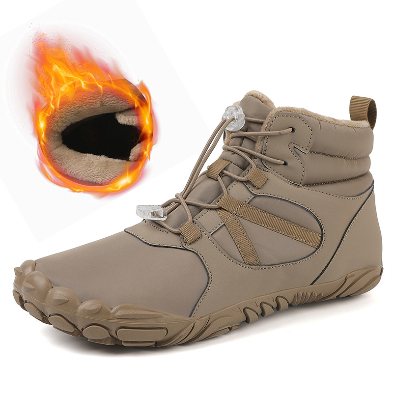 ❄️PolarPace- Non-slip & Carbon Fiber Waterproof Winter Barefoot Shoes (Unisex)