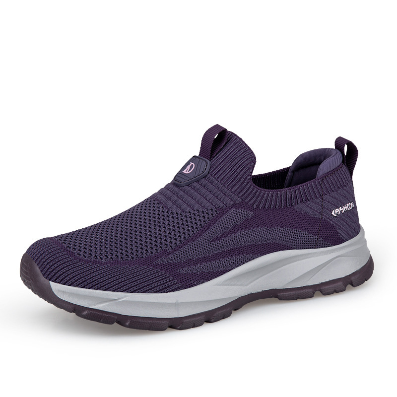 ⏰LAST DAY - 50% OFF🛒 Men's Orthopedic Slip-On Knit Sneakers  – Breathable Mesh Comfort Walking Shoes, Lightweight & Supportive, Easy On/Off Casual Shoes for All-Day Pain Relief