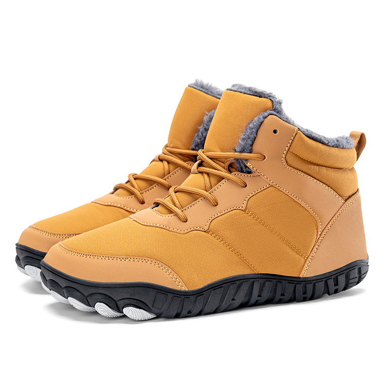 SnugStride - Non-slip & Carbon Fiber Waterproof Winter Barefoot Shoes (Unisex)