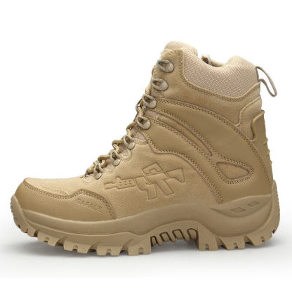 (🎄CHRISTMAS SPECIALS-70%OFF🎁) Men's Orthopedic Support Waterproof Combat Boots Lightweight Non-Slip Anti-Puncture Work Boots