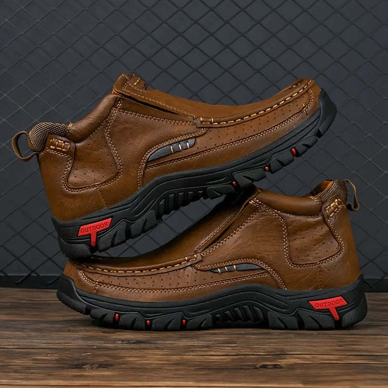 Early Fall Kickoff: 50% OFF❤️ Waterproof Non-Slip Ankle Boots for Men – Comfort Orthopedic Outdoor Shoes