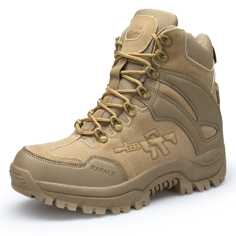(🎄CHRISTMAS SPECIALS-70%OFF🎁) Men's Orthopedic Support Waterproof Combat Boots Lightweight Non-Slip Anti-Puncture Work Boots