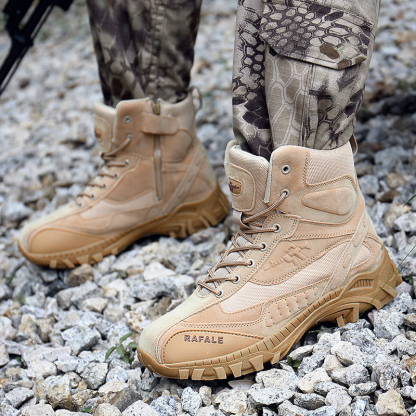 (🎖️MEMORIAL DAY SALE - 70% OFF) Men Warm Winter Snow Boots Waterproof Non-Slip Work Combat Boots