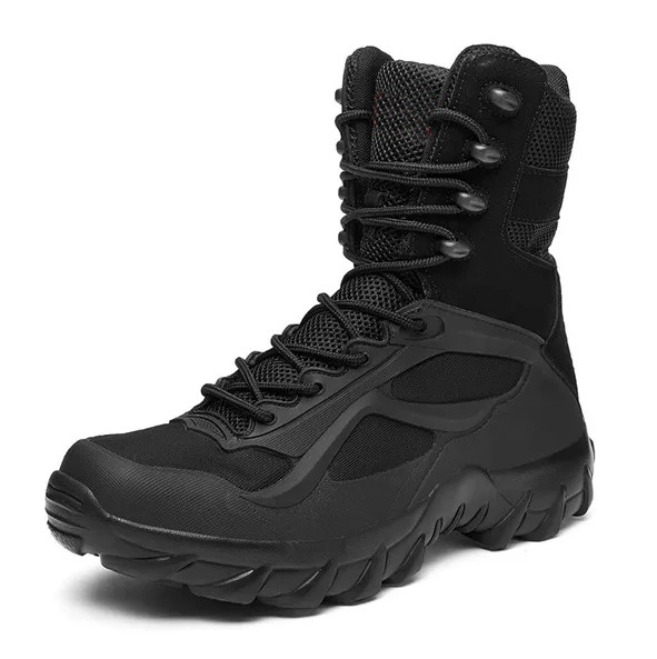 (🎖️MEMORIAL DAY SALE - 70% OFF) Men's Military Desert Combat Boots Waterproof Non-Slip Hiking Boots Work Boots