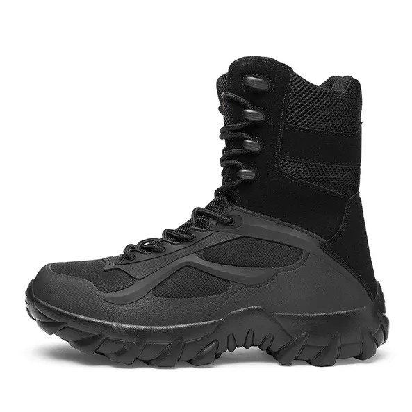 (🎖️MEMORIAL DAY SALE - 70% OFF) Men's Military Desert Combat Boots Waterproof Non-Slip Hiking Boots Work Boots