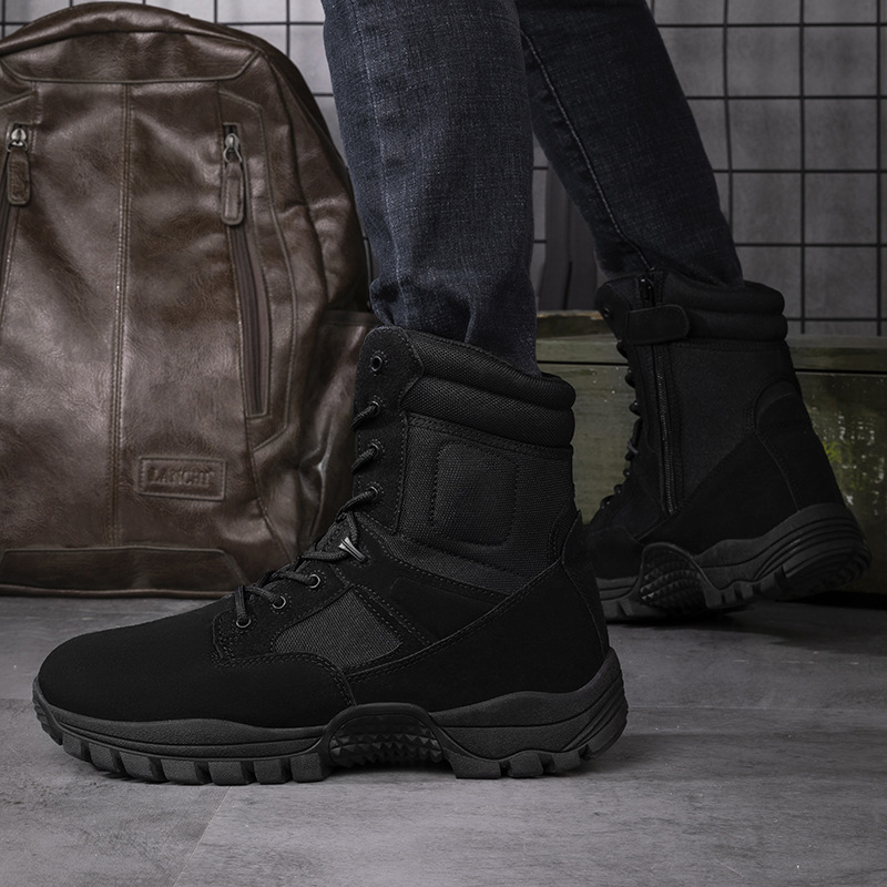 (🎄CHRISTMAS SPECIALS-70%OFF🎁) Men's Outdoor Waterproof Non-Slip Tactical Research Boots Work Winter Boots