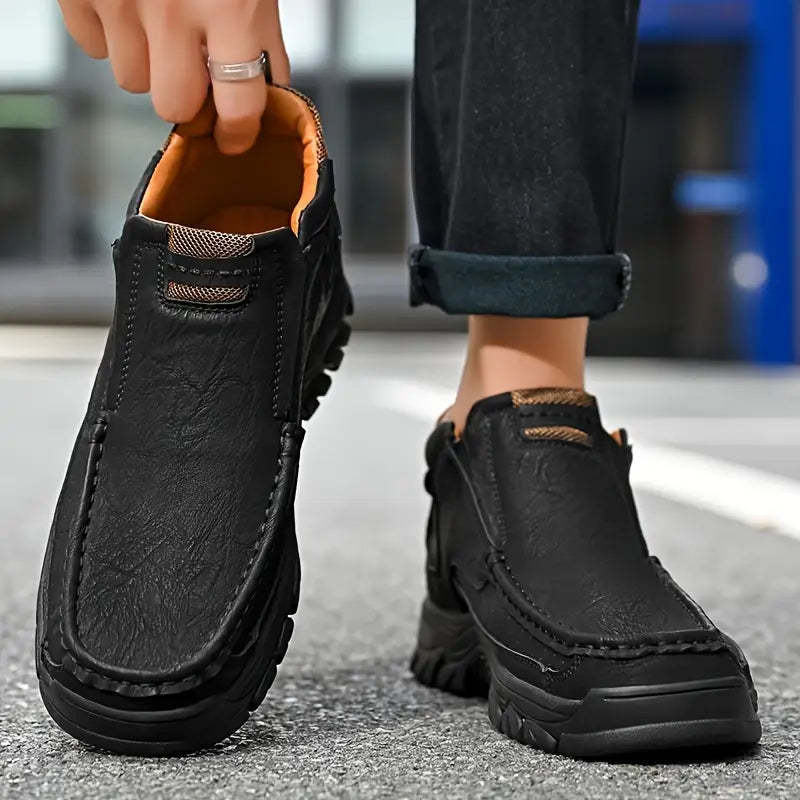 Early Fall Kickoff: 50% OFF❤️ Waterproof Non-Slip Ankle Boots for Men – Comfort Orthopedic Outdoor Shoes