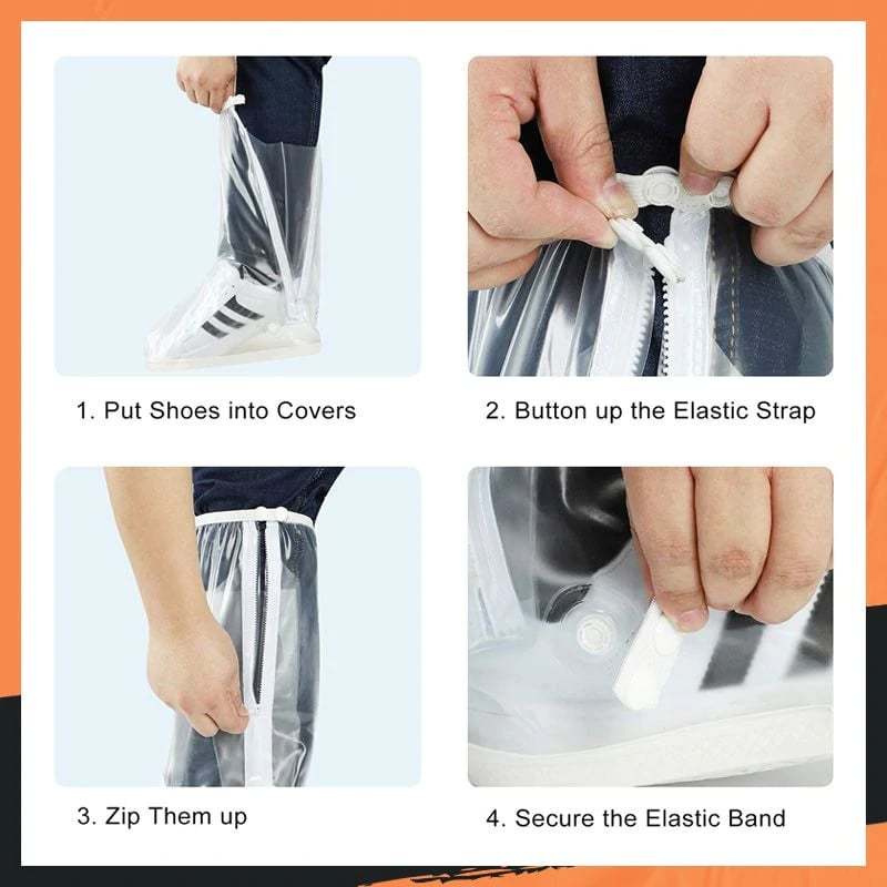 ⏰Last Day Promotion 49% OFF - Suitable for wide feet - ❤️All-Round Long Waterproof Boot Cover