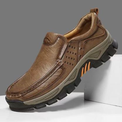 ⏰Last Day! 45% OFF  🔥Solesocietyhub® Men's Handmade Genuine Leather Orthopedic Walking Shoes