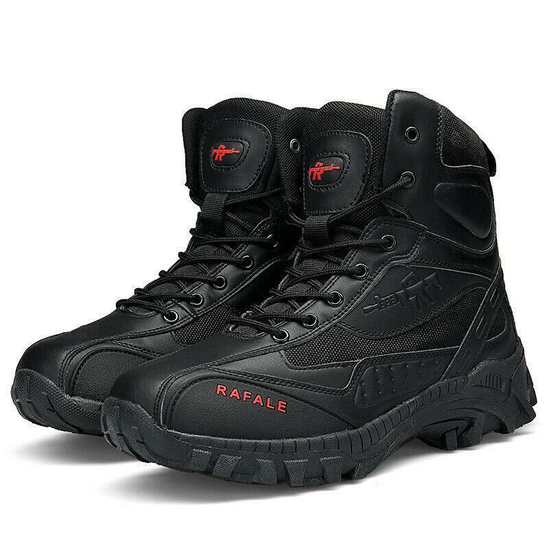 (🎖️MEMORIAL DAY SALE - 70% OFF) Men Warm Winter Snow Boots Waterproof Non-Slip Work Combat Boots