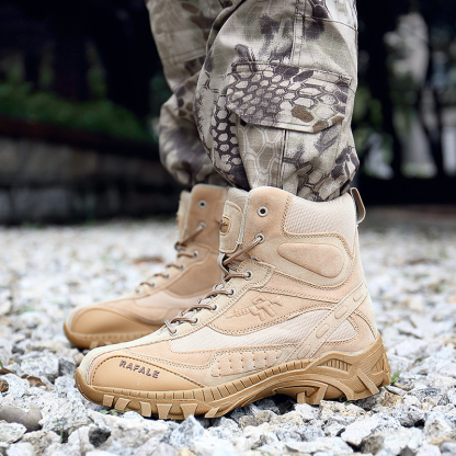 (🎖️MEMORIAL DAY SALE - 70% OFF) Men Warm Winter Snow Boots Waterproof Non-Slip Work Combat Boots