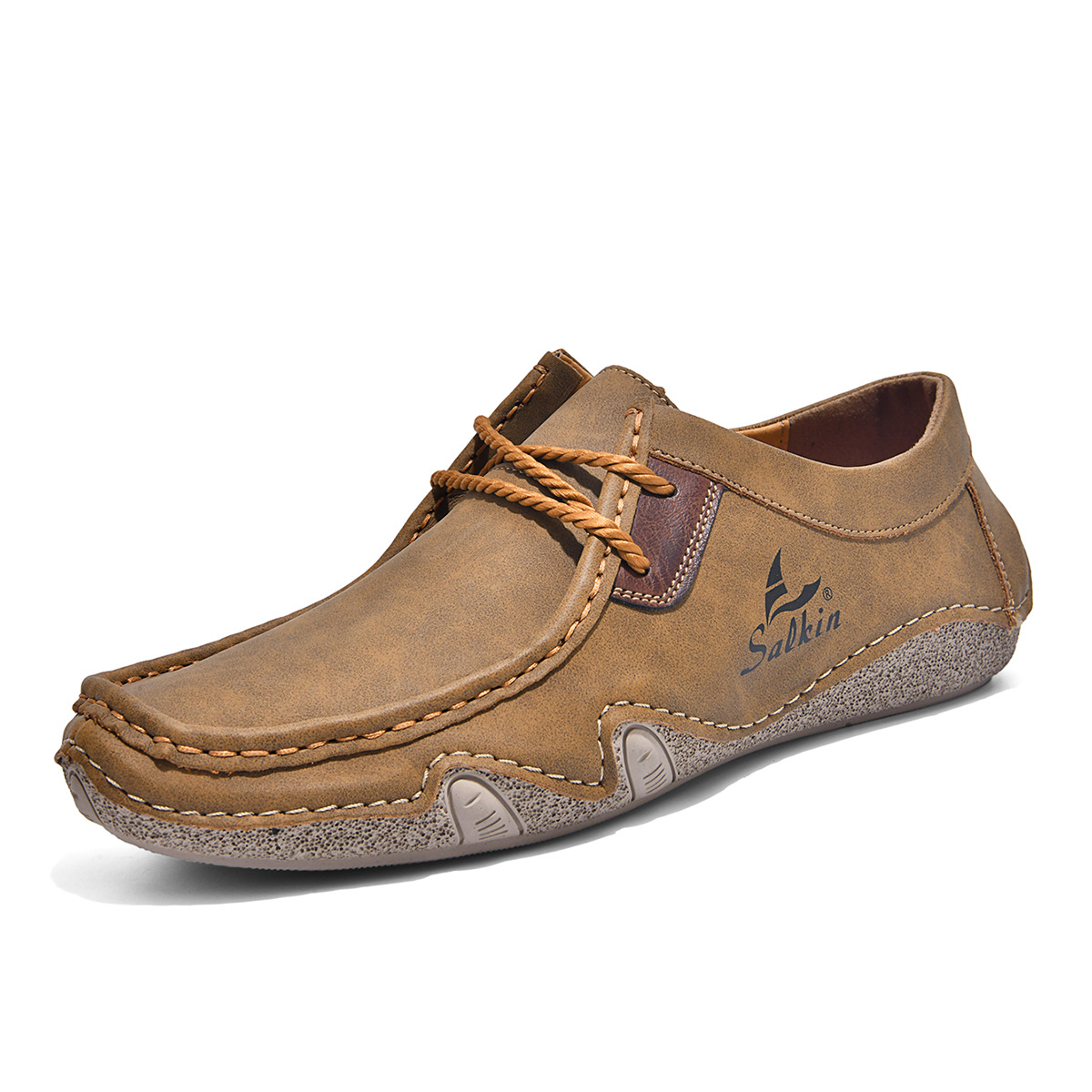 ✨ NEW ARRIVAL: 50% OFF | Men's Vintage Hand-Stitched Leather Driving Loafers