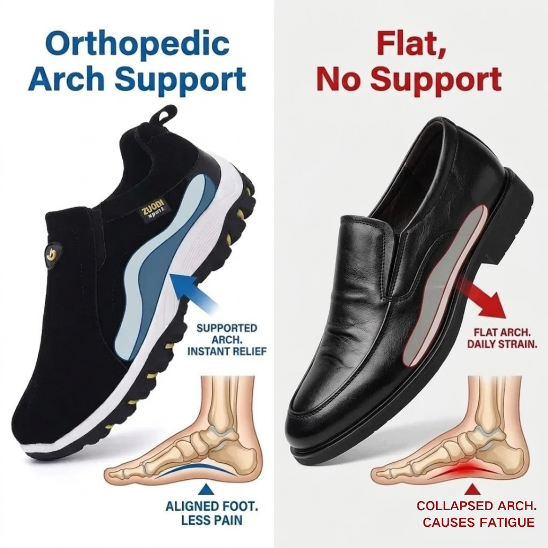 🔥 2026 Top Pick: Men's Premium Sneakers - proven to relieve plantar fasciitis, foot and heel pain.