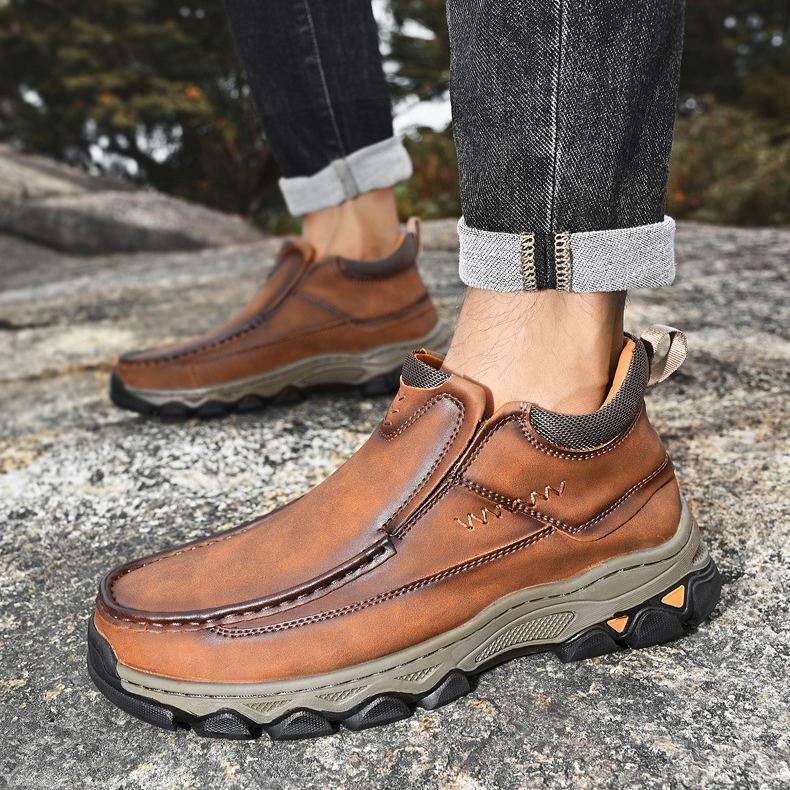 ⏰Last Day! 45% OFF 🔥SOLESOCIETYHUB®Men's Orthopedic Genuine Leather Walking Boots