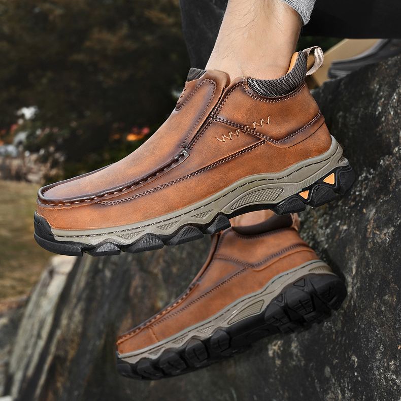 ⏰Last Day! 45% OFF 🔥SOLESOCIETYHUB®Men's Orthopedic Genuine Leather Walking Boots