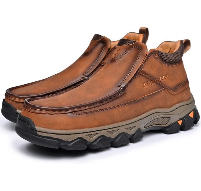 ⏰Last Day! 45% OFF 🔥SOLESOCIETYHUB®Men's Orthopedic Genuine Leather Walking Boots