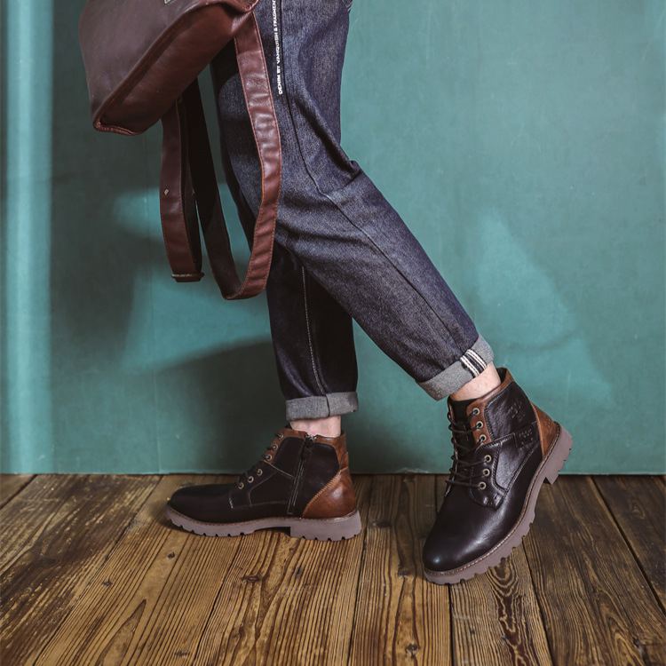 Solesocietyhub™ All-Day Comfort Leather Boot